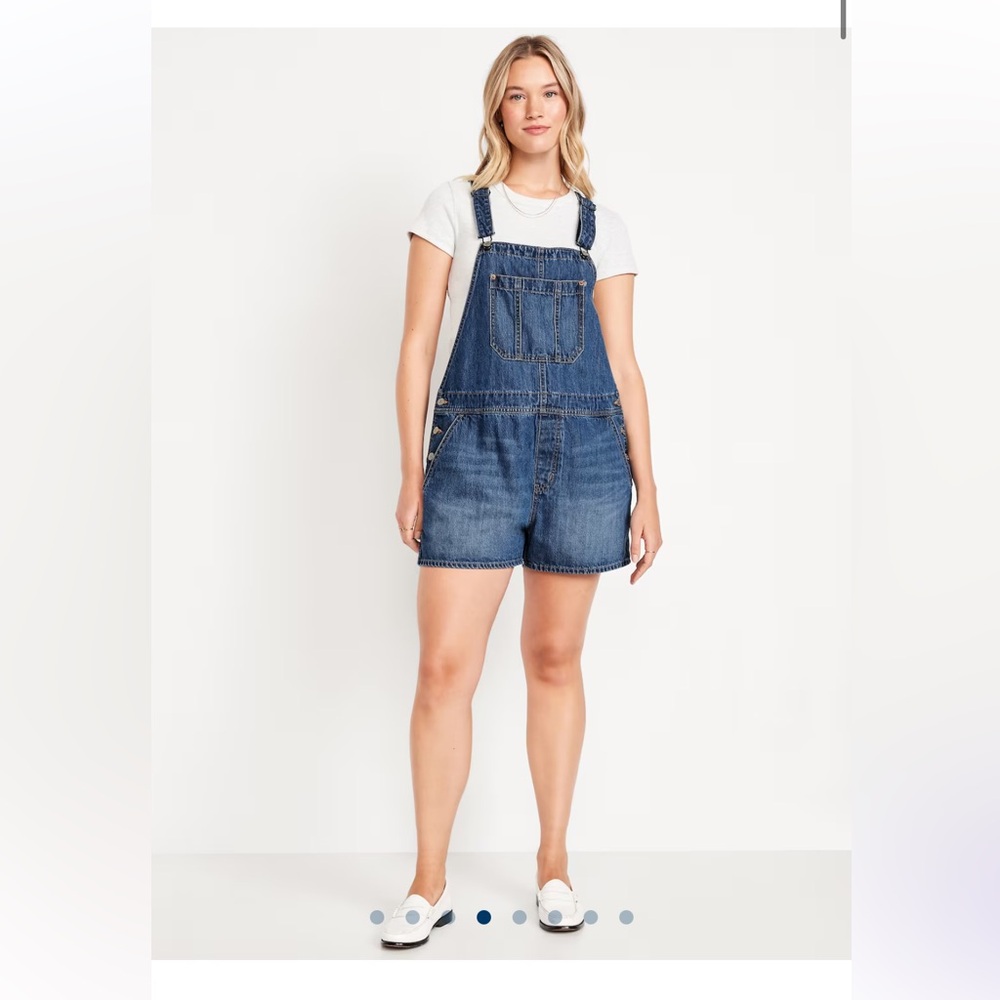 Old Navy Baggy Denim Overalls